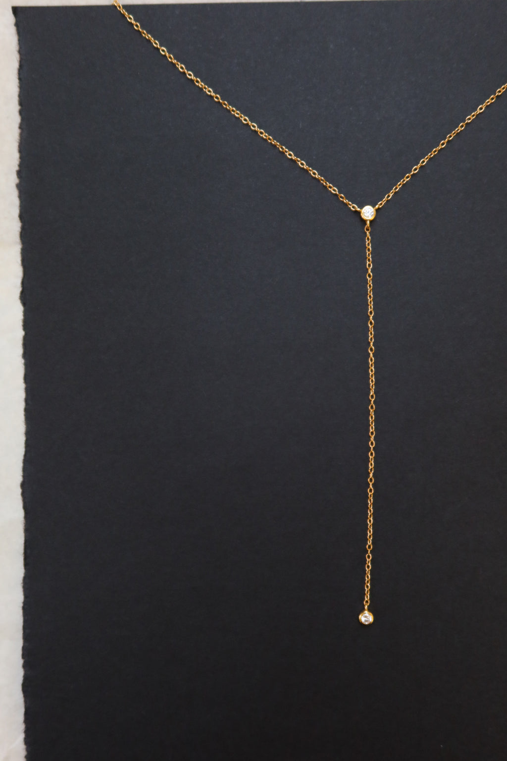 Duo Round-Cut Lariat